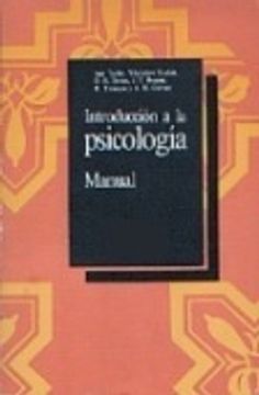 portada Introduccion A La Psicologia. Manual
