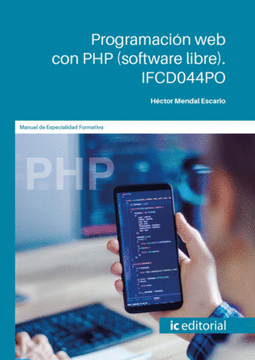portada PROGRAMACION WEB CON PHP SOFTWARE LIBRE (in Spanish)