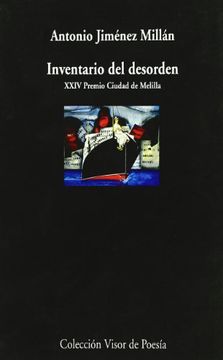 portada Inventario del Desorden (Xxiv Premio Ciudad de Melilla) (in Spanish)