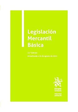 portada Legislación Mercantil Básico 21ª Edición Actualizada a 16 de Agosto de 2021 (Textos Legales)