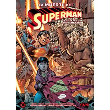 portada La muerte de Superman: 30 Aniversario (in Spanish)