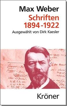 portada Schriften 1894 - 1922 (en Alemán)