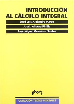 portada Introducción al cálculo integral (Textos Docentes)