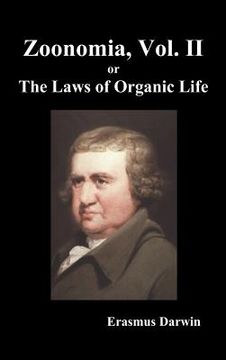 portada zoonomia, vol. ii or, the laws of organic life (hardback) (en Inglés)