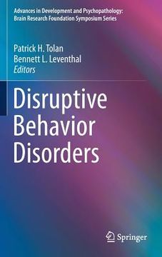 portada Disruptive Behavior Disorders (en Inglés)