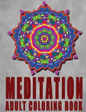 portada MEDITATION ADULT COLORING BOOK - Vol.2: adult coloring books (en Inglés)