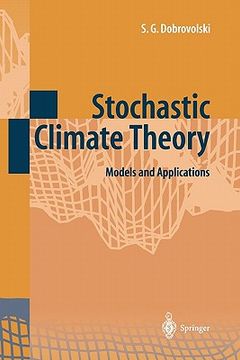 portada stochastic climate theory: models and applications (en Inglés)