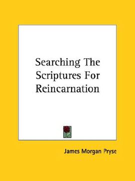 portada searching the scriptures for reincarnation (en Inglés)