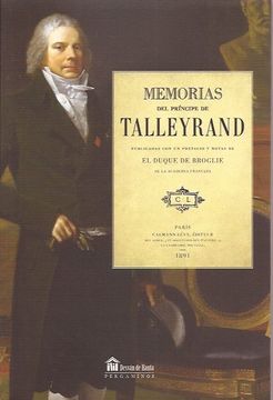 portada Memorias del Principe de Talleyrand (in Spanish)