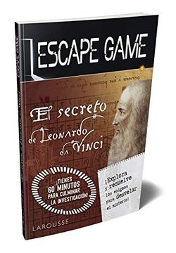 portada Escape Game. El Secreto de Leonardo da Vinci