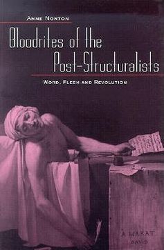 portada bloodrites of the bost-structuralists: word, flesh and revolution (in English)