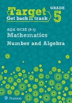 portada Target Grade 5 aqa Gcse (9-1) Mathematics Number and Algebra Workbook (Intervention Maths) (in English)