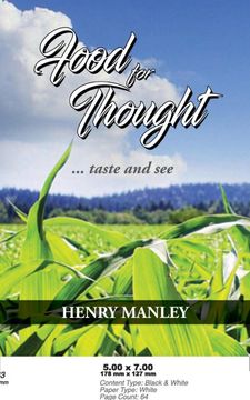 portada Food for Thought: Taste and see (en Inglés)