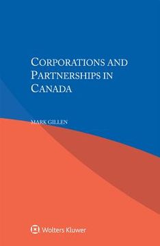 portada Corporations and Partnerships in Canada (en Inglés)