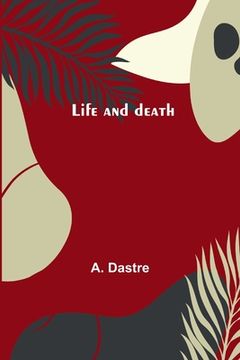 portada Life and death (en Inglés)