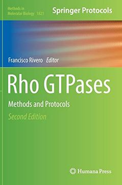 portada Rho Gtpases: Methods and Protocols (Methods in Molecular Biology) (en Inglés)