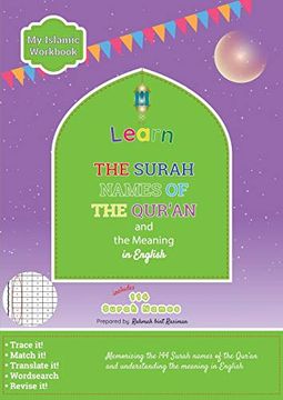 portada Learn the Surah Names of the Qur'an and the Meaning in English (en Inglés)