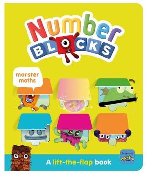 portada Numberblocks Monster Maths: A Lift the Flap Book (en Inglés)