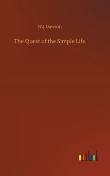 portada The Quest of the Simple Life (en Inglés)