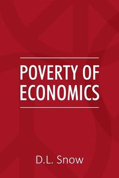portada Poverty of Economics (en Inglés)