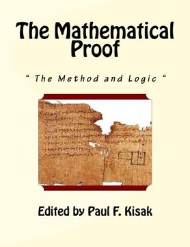 portada The Mathematical Proof: " The Method and Logic "