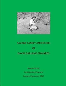 portada Savage Family Ancestors of David Garland Edwards