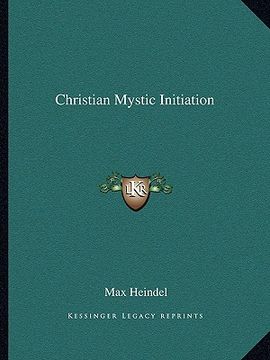 portada christian mystic initiation