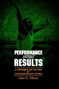 portada performance versus results (en Inglés)