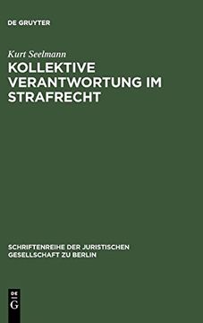 portada Kollektive Verantwortung im Strafrecht (en Alemán)