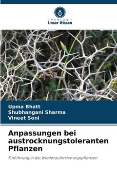 portada Anpassungen bei austrocknungstoleranten Pflanzen (en Alemán)