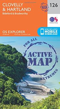 portada Clovelly and Hartland (OS Explorer Map)