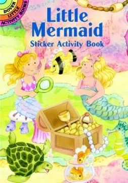 portada Little Mermaid Sticker Activity Book (Dover Little Activity Books Stickers) (in English)
