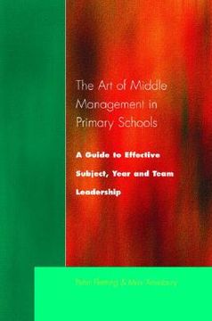 portada the art of middle management in secondary schools (en Inglés)