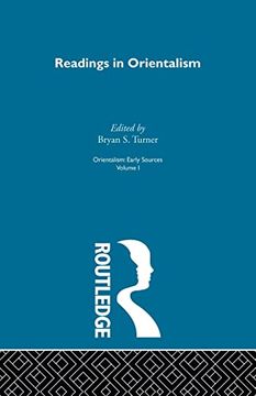 portada Readings Orient: Orientalism v 1 (in English)