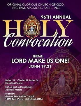 portada OGC Holy Convocation B&W (en Inglés)