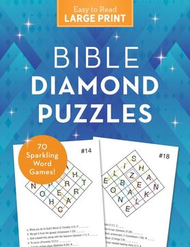 portada Bible Diamond Puzzles Large Print (en Inglés)