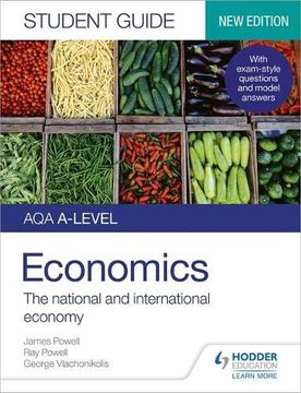 portada Aqa A-Level Economics Student Guide 2: The National and International Economy (Aqa a Level Student Guide) (en Inglés)