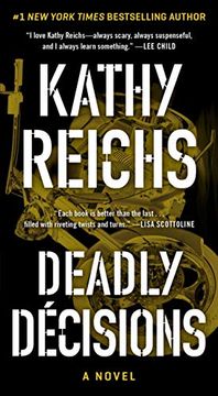 portada Deadly Decisions, Volume 3 (Temperance Brennan Novel) (in English)