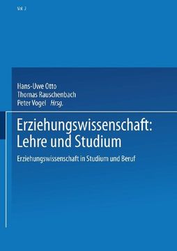portada Erziehungswissenschaft: Lehre Und Studium (in German)