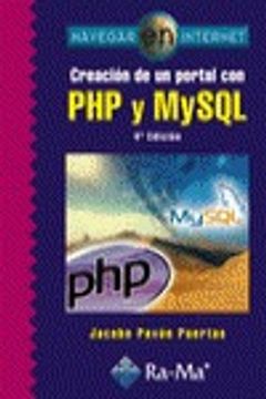 portada creacion de un portal con php y mysql. 4? edicion. navegar e