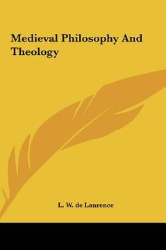 portada medieval philosophy and theology (in English)