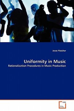 portada uniformity in music (en Inglés)