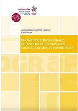 portada Parámetros Convencionales de los Derechos Económicos, Sociales, Culturales y Ambientales (Monografías -Mexico-) (in Spanish)