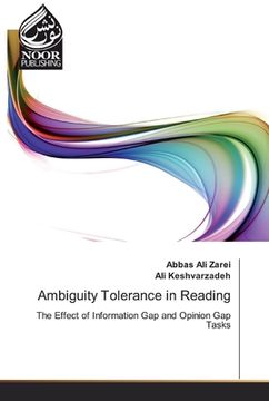 portada Ambiguity Tolerance in Reading (en Inglés)