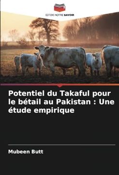 portada Potentiel du Takaful Pour le Bétail au Pakistan: Une Étude Empirique (in French)