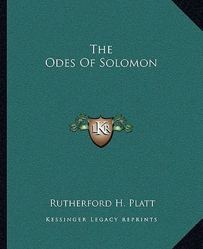 portada the odes of solomon (en Inglés)