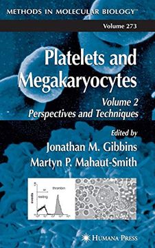 portada Platelets and Megakaryocytes (en Inglés)