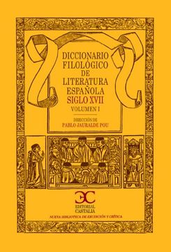 portada Diccionario Filologico Literatura Española s Xviii vol i