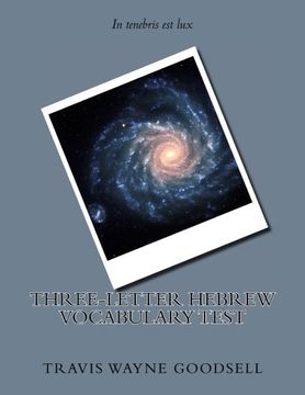 portada Three-Letter Hebrew Vocabulary Test (Hebrew Vocabulary Theory Test) (Volume 1)