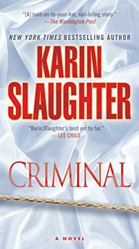 portada Criminal: A Novel (Will Trent) (in English)